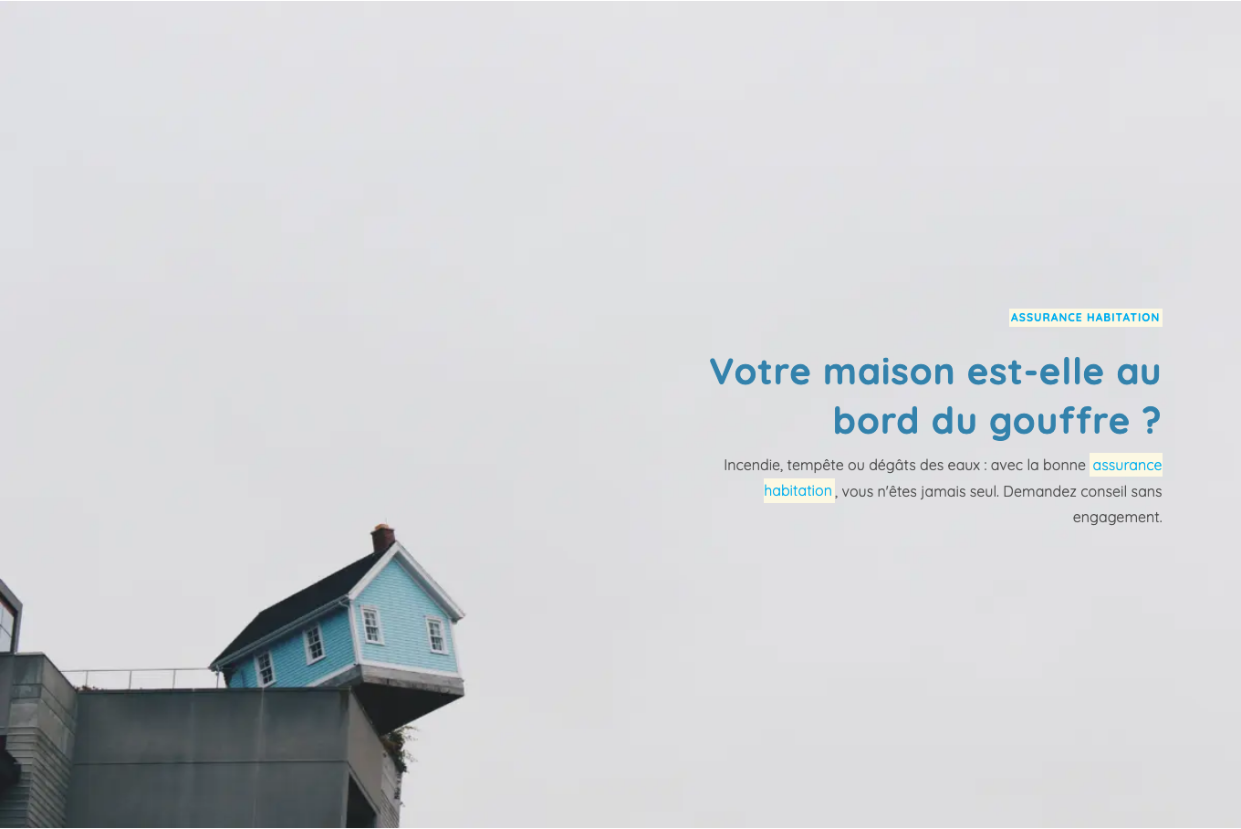 Photo avec superposition sur le site