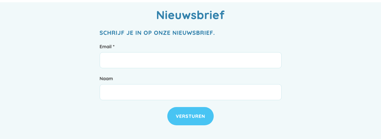 nieuwsbrief-form-blok op de site
